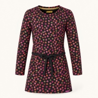 Louder! jurk Lucy black panter print